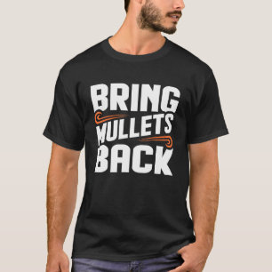 Mullets Back Country Music Graphic T-Shirt