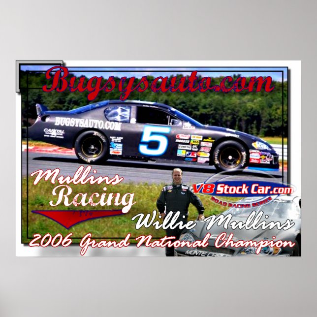 Mullins-Rennen Poster (Vorne)