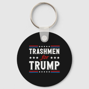 Müllmänner für Trump 2025 Lustiges Wahl Garbygeman Schlüsselanhänger