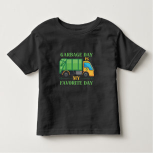Mülltag Kids Müll LKW Recycle Müll Kleinkind T-shirt