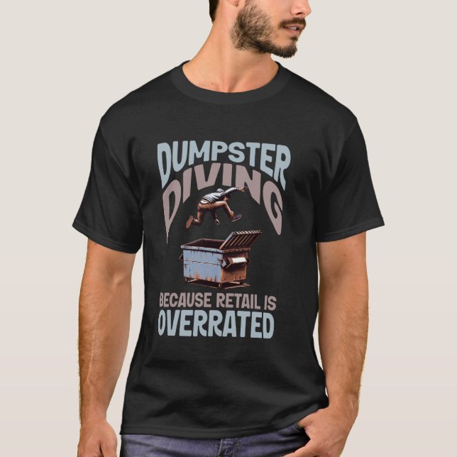 Mülltauchen T-Shirt (Vorderseite)