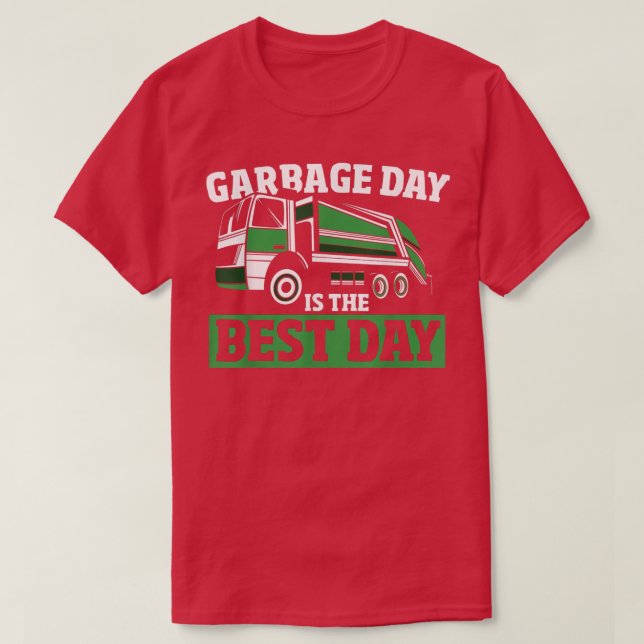 Mülltransporter Gar T-Shirt (Design vorne)