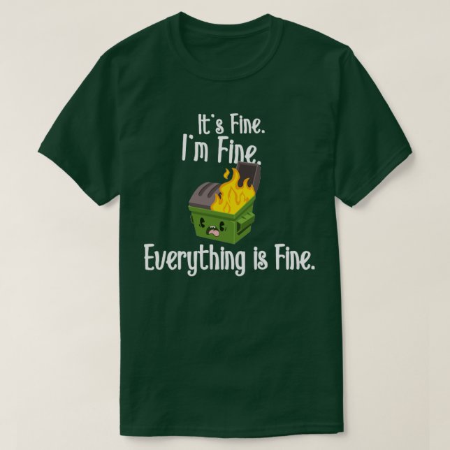 Müllverbrennungsanlage T-Shirt (Design vorne)