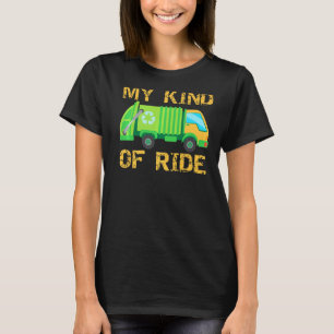 Müllwagen Art Von Fahrt Recycling-Tag Müll Staubwa T-Shirt