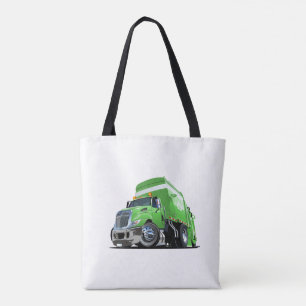 Müllwagen Cartoon Tasche