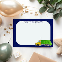 Müllwagen Flachpanel Dankeskarten