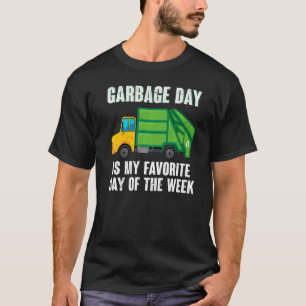 Müllwagen für Kinder Jungen Mädchen Erwachsene T-Shirt