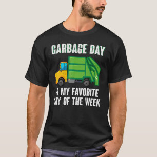 Müllwagen für Kinder Jungen Mädchen Erwachsene T-Shirt