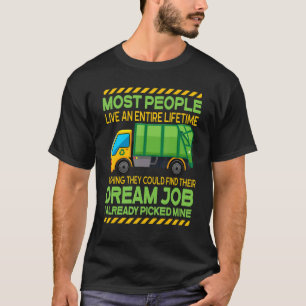 Müllwagen für Kinder Jungen Mädchen Mülleimer T-Shirt