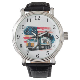 Müllwagen für Trump Armbanduhr