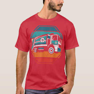 Müllwagen Müllsammler Recycling Abfallwirtschaft T-Shirt