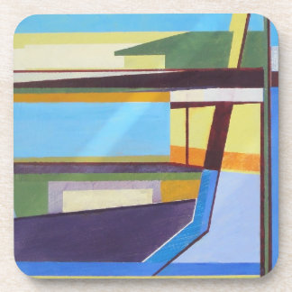 Multi blaues Untersetzer-Set Getränkeuntersetzer