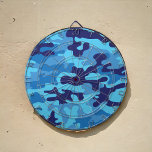 Multi Blue Camouflage Game Dartscheibe<br><div class="desc">Dieses blaue Dartboard der Camouflage würde Weihnachten, Geburtstag, Vatertag oder Muttertag ein tolles Geschenk machen. Dieses blaue Design der Camouflage findet sich auf weiteren Artikeln in meinem Shop, PageCreativeDesigns.</div>