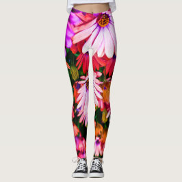Multi-Blume Leggings