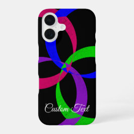 Multi Color Geometric Interchange iPhone 16 Case iPhone 16 Hülle