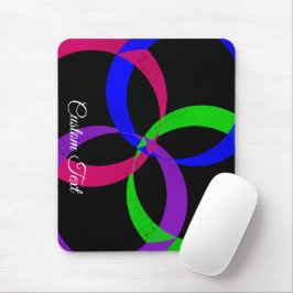 Multi Color Interchange Geometric Mouse Pad Mousepad