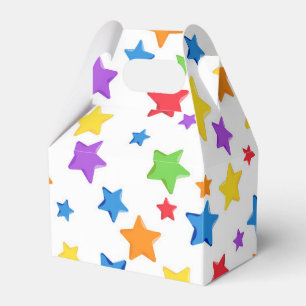 Multi Color Star Geburtstagsgeschenk Geschenkschachtel