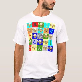 multi Farbe t aletalk URL T-Shirt