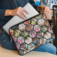 Multi Foto Collage Einfaches modernes Hexagon-Must