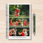 Multi-Foto Collage Ihre eigene Familie schaffen Planer<br><div class="desc">Multi Foto Collage Erstellen Sie Ihren eigenen Personalisierten Familienplaner verfügt über eine Foto-Collage von fünf Ihrer Lieblings-Fotos und personalisiert mit Ihrem Namen oder benutzerdefinierten Text in der modernen Typografie. Perfekte personalisierte Geschenke für Geburtstage, Weihnachten, Muttertag, Vatertag, Großeltern, Bruder, Schwester, beste Freundin und vieles mehr. Designed by ©2025 Evco Holidays www.zazzle.com/store/evcoholidays...</div>