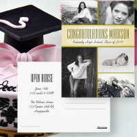 Multi-Foto Daughters Abschluss Open House