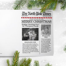 Multi Foto North Pole News Niedlich Funny Funny