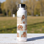 Multi-Fotocollage Erstellen Sie Ihre eigenen Perso Trinkflasche<br><div class="desc">Multi Foto Collage Create Your Own Personalisiert Water Bottle bietet eine Foto-Collage von fünf Ihrer Lieblings-Fotos und personalisiert mit Ihrem Namen oder benutzerdefinierten Text in der modernen Typografie. Perfekte personalisierte Geschenke für Geburtstage,  Weihnachten,  Muttertag,  Vatertag,  Großeltern,  Bruder,  Schwester,  beste Freundin und vieles mehr. Designed by ©2025 Evco Holidays www.zazzle.com/store/evcoholidays</div>