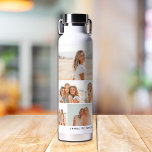 Multi-Fotocollage Erstellen Sie Ihre eigenen Perso Trinkflasche<br><div class="desc">Multi Foto Collage Create Your Own Personalisiert Water Bottle bietet eine Foto-Collage von fünf Ihrer Lieblings-Fotos und personalisiert mit Ihrem Namen oder benutzerdefinierten Text in der modernen Typografie. Perfekte personalisierte Geschenke für Geburtstage,  Weihnachten,  Muttertag,  Vatertag,  Großeltern,  Bruder,  Schwester,  beste Freundin und vieles mehr. Designed by ©2025 Evco Holidays www.zazzle.com/store/evcoholidays</div>