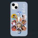 Multi-Fotomaterial Einfach Personalisiert Case-Mate iPhone 14 Plus Hülle<br><div class="desc">Multi Foto Collage Simple Modern Personalisiert Name Hexagon Pattern Smartphone iPhone Case verfügt über eine Collage aus Foto Ihrer Lieblings-Fotos in einer Hexagon-Form. Personalisiert mit deinem Namen. Perfekt zum Geburtstag, Weihnachten, Muttertag, Vatertag, Großeltern, Bruder, Schwester, bester Freund und vieles mehr. FOTO TIPP: Zentrieren Sie Ihre Fotos vor dem Hochladen nach...</div>