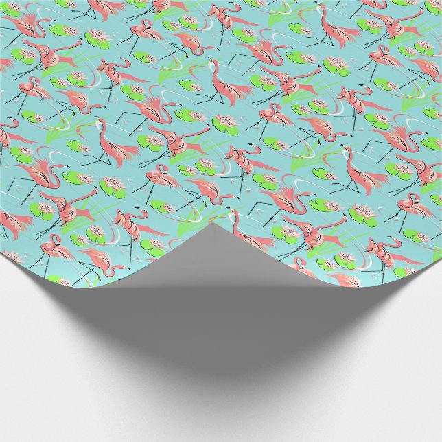 Multi Geschenkverpackung FlamingoFandango Geschenkpapier (Ecke)