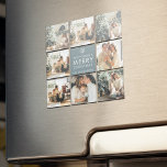 Multi-Holiday-Fotos | Frohe Weihnachten | Geschenk Magnet<br><div class="desc">Collage Holiday Fotos | Frohe Weihnachten | Geschenk</div>