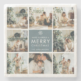 Multi-Holiday-Fotos | Frohe Weihnachten | Geschenk Steinuntersetzer