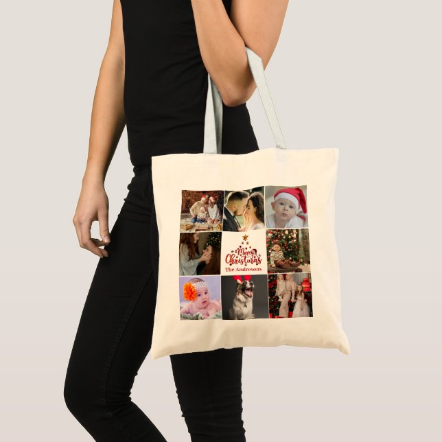 Multi-Holiday-Fotos | Frohe Weihnachten | Tasche v (Vorderseite (Produkt))