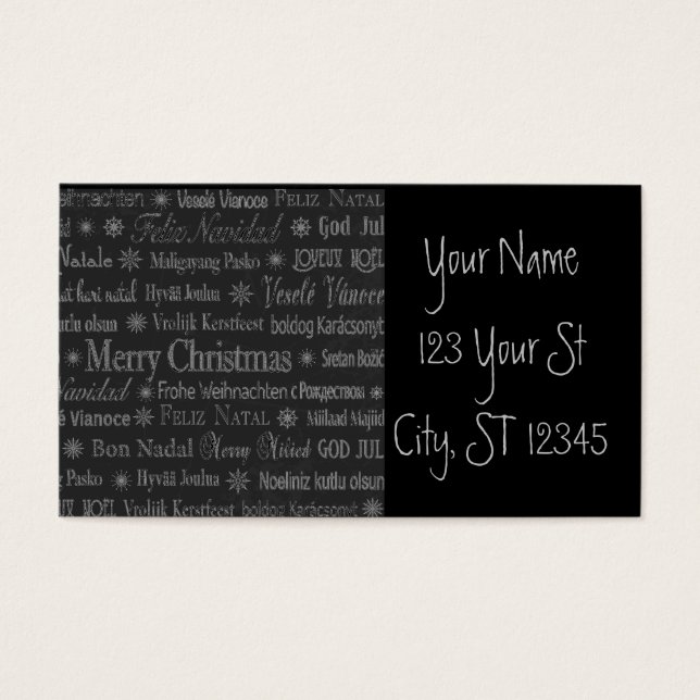 Multi-language Merry Christmas Thunder_Cove (Devant)
