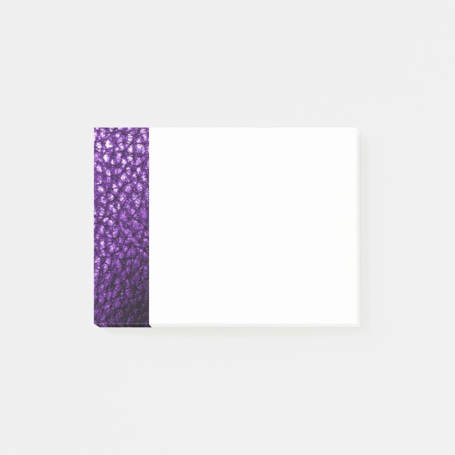 Multi Lila Imitate Leder Post-it® Notes Post-it Klebezettel (Vorderseite)