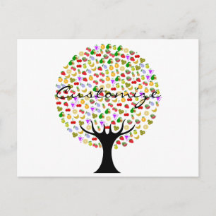 Multi-Obstbaum Thunder_Cove Postkarte