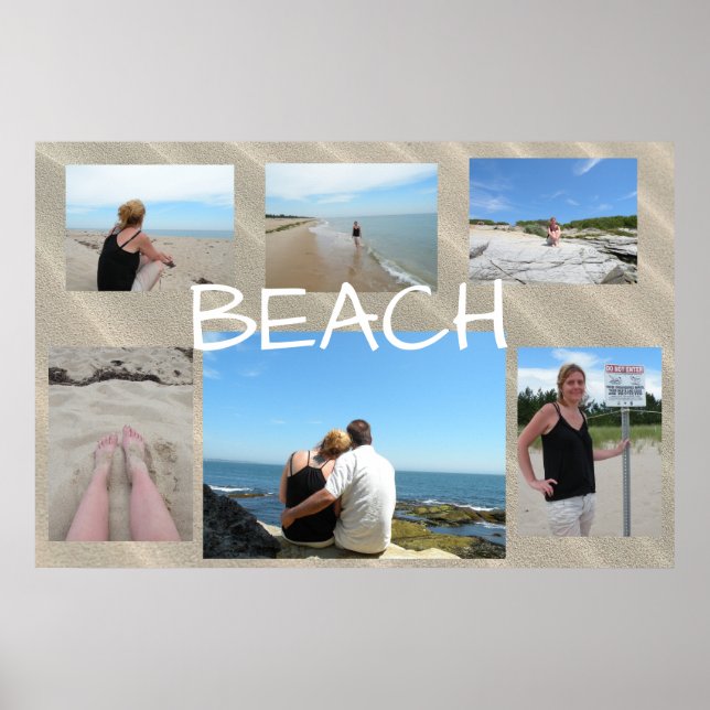 Multi Picture Personalisiert Poster (Vorne)