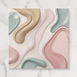 Multi purpose favor tags in stylish graphic geschenkanhänger