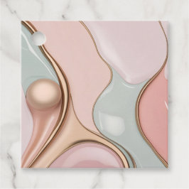 Multi purpose favor tags in stylish graphic geschenkanhänger