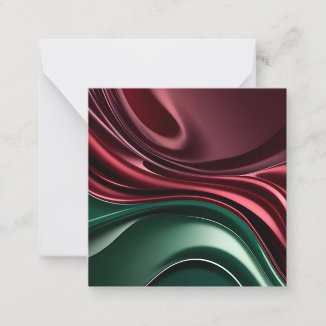 Multi purpose note card in stylish graphic mitteilungskarte (Vorderseite)