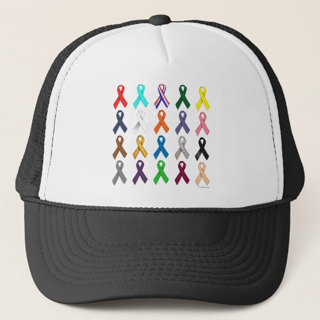 Multi-Ribbon Truckerkappe (Vorderseite)