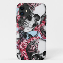 Multi Rosenschädelamericanamuster Case-Mate iPhone Hülle