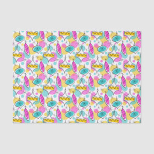Multi Seidenpapier des Retro Baum-Flitters