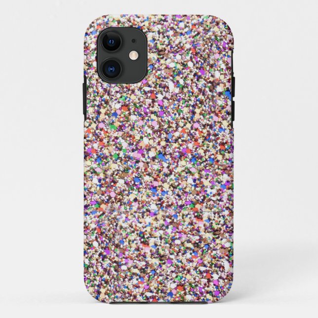 Multi Sequins-Schein-Glitzer iPhone 5 Abdeckung Case-Mate iPhone Hülle (Rückseite)