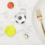 Multi Sport Balls Kinder Geburtstagsparty Sportspa Konfetti<br><div class="desc">Diese niedlichen Konfetti mit mehreren Sportbällen wären eine wunderbare Ergänzung zu den Kinderzubehör!</div>