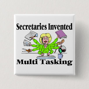 Multi-Task-Sekretär Button