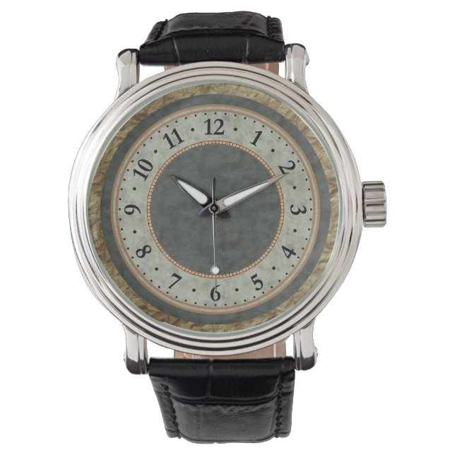 Multi texturiert armbanduhr (Vorderseite)