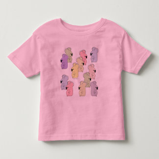 multi Weckert-stück des Kleinkindkoala Kleinkind T-shirt