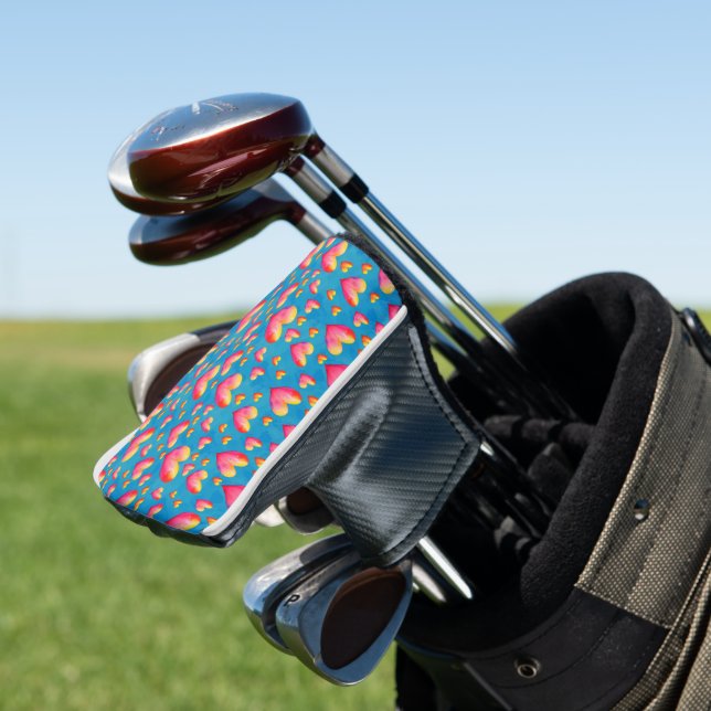 Multicfarbene Wasserfarbenwärme, Golf Head Cover Headcover (In Situ)