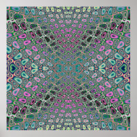 Multicfarbenes Hologramm Butterfly-Fraktal Abstrak